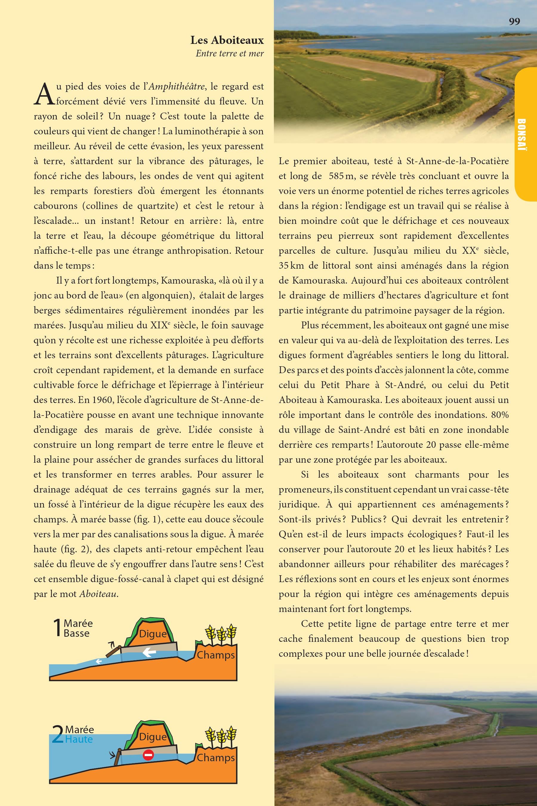 Guide d'escalade Parois du Québec - Bas-Saint-Laurent et Gaspésie